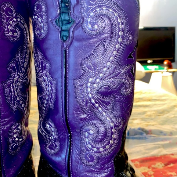 Ferrini all leather cowboy boots - Picture 8 of 13